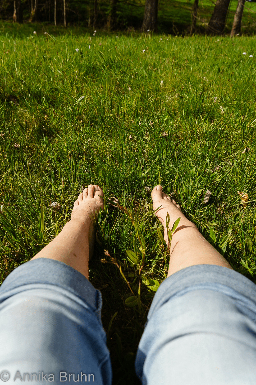 Brr. Füße erst mal auftauen.